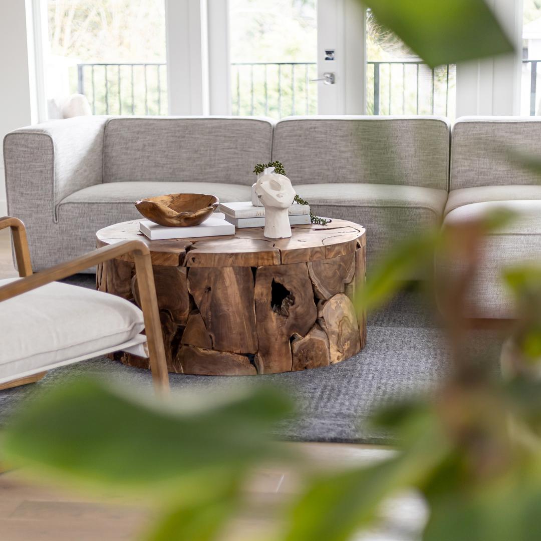 HLHF Natura Flow Round Coffee Table Living, New Arrivals, Occasional Furniture Store Burlington Ontario Near Me