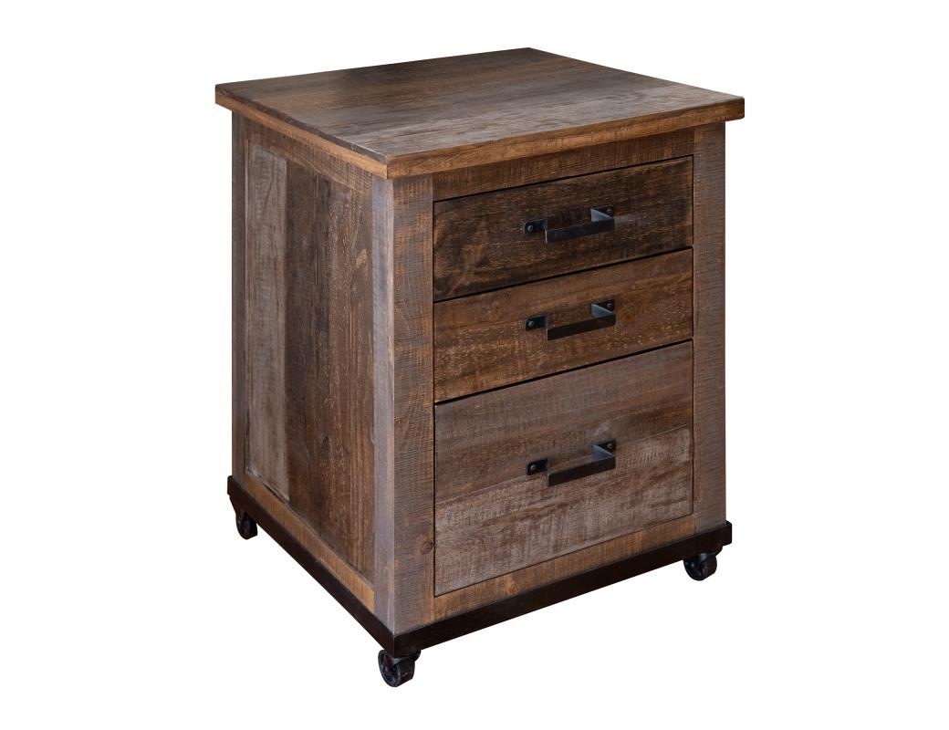 HLHF Loft Brown Filing Cabinet Office Furniture Store Burlington Ontario Near Me