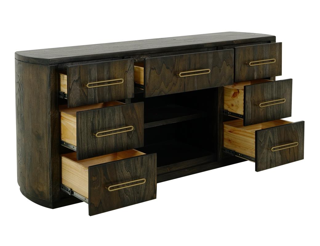HLHF Black Balam Console Living, New Arrivals, Occasional, Sideboards & Buffets Furniture Store Burlington Ontario Near Me