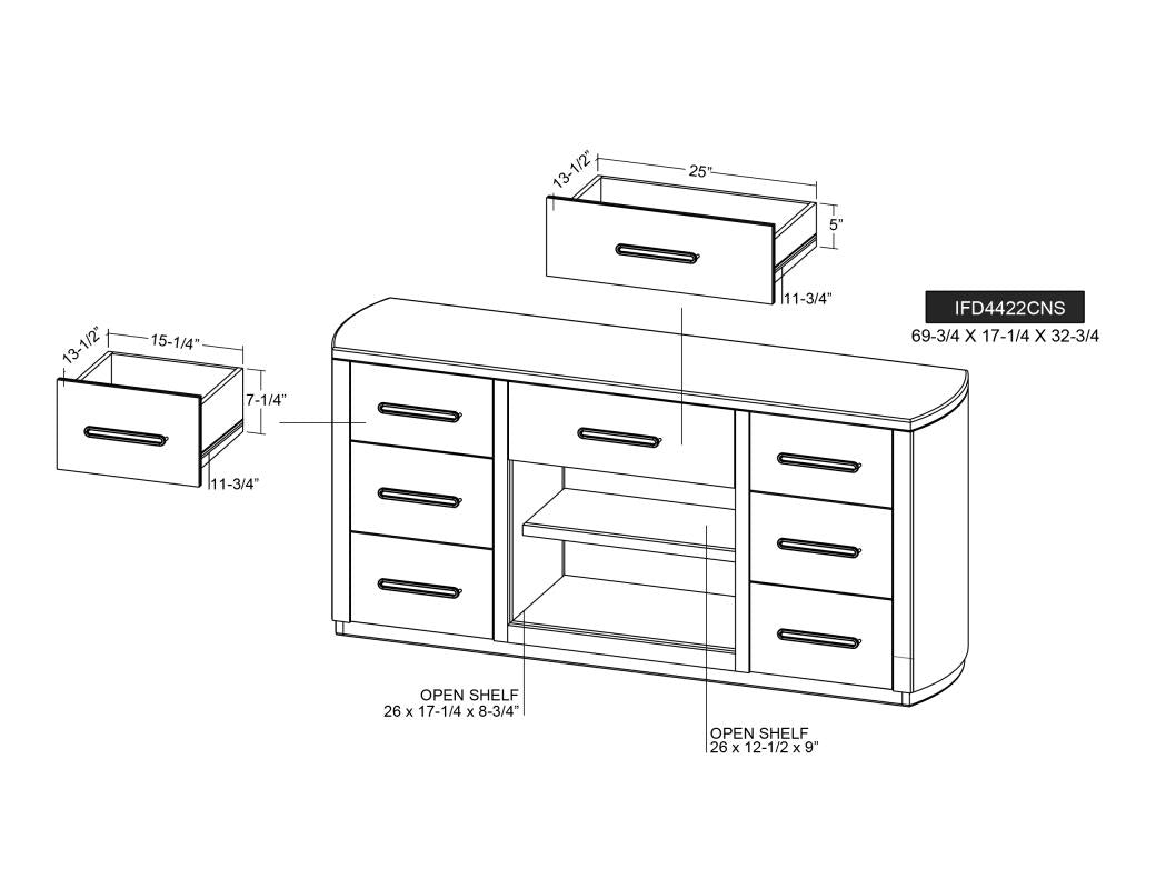 HLHF Black Balam Console Living, New Arrivals, Occasional, Sideboards & Buffets Furniture Store Burlington Ontario Near Me