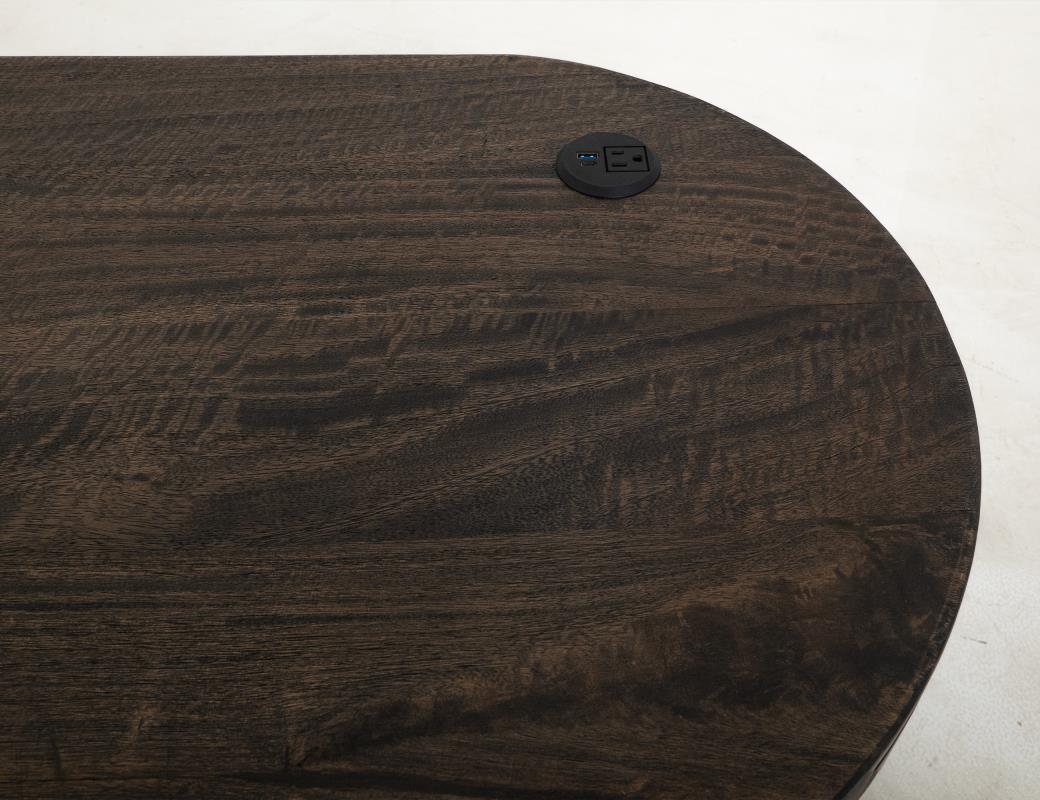 HLHF Black Balam Desk New Arrivals, Office Furniture Store Burlington Ontario Near Me