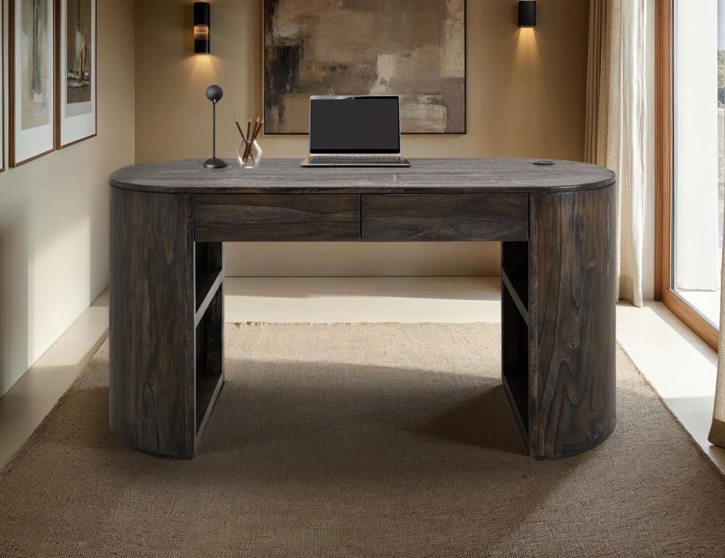 HLHF Black Balam Desk New Arrivals, Office Furniture Store Burlington Ontario Near Me