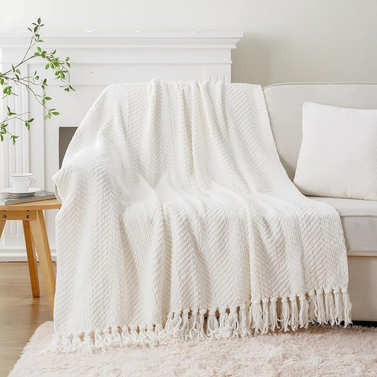 HLHF Hampton Knit Blanket Accessories Furniture Store Burlington Ontario Near Me