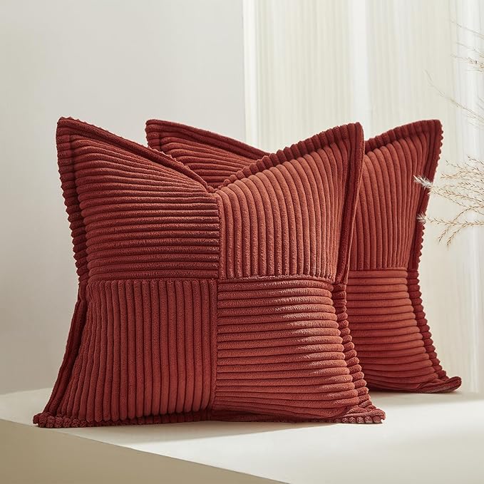 HLHF Corduroy Pillow X Grey Home Accessories, Grey Home Furniture Store Burlington Ontario Near Me