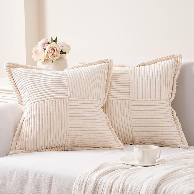 HLHF Corduroy Pillow X Grey Home Accessories, Grey Home Furniture Store Burlington Ontario Near Me