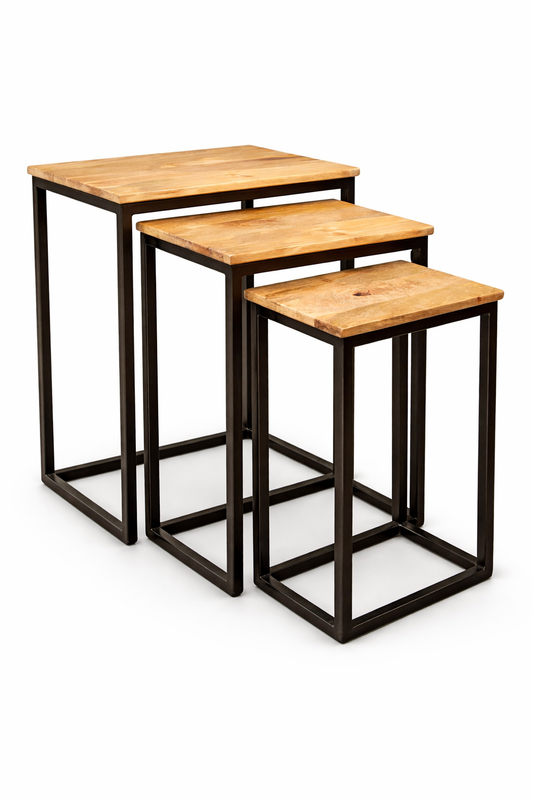 HLHF 1048 Set of 3 Nesting Tables Occasional Furniture Store Burlington Ontario Near Me