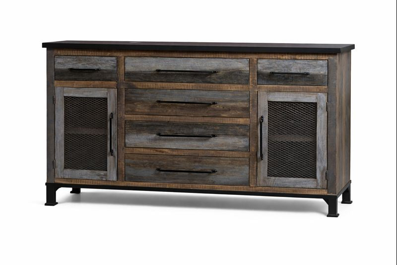 HLHF Loft Brown Buffet Dining Furniture Store Burlington Ontario Near Me