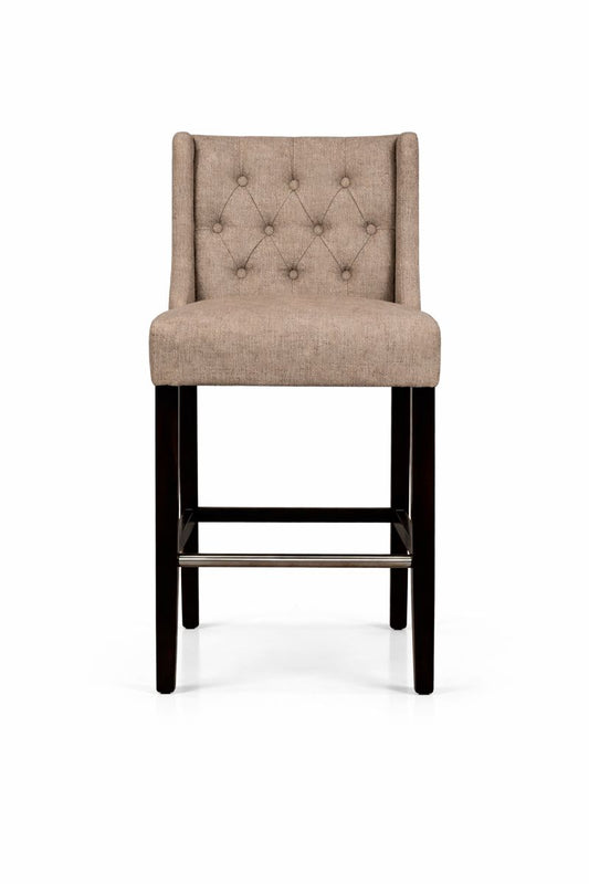 HLHF Lara Fabric Stool - Tan Stools & Bars Furniture Store Burlington Ontario Near Me