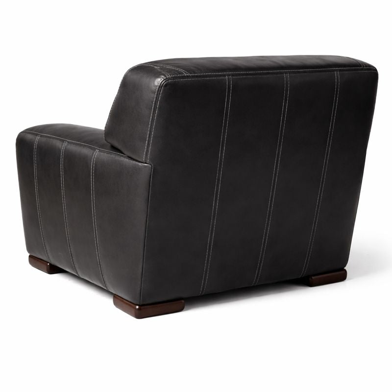 HLHF Storm Leather Chair - Floor Model Accent Chairs, Living, Sale Furniture Store Burlington Ontario Near Me