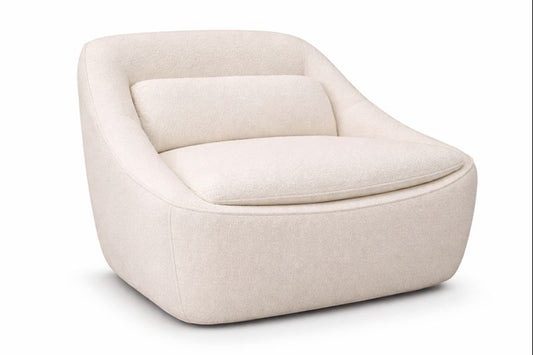 HLHF Amara Pearl Boucle Swivel Chair Accent Chairs, New Arrivals Furniture Store Burlington Ontario Near Me