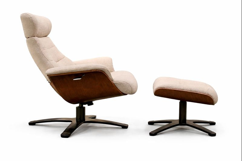 HLHF Arch Lounge Accent Chair & Ottoman Accent Chairs Furniture Store Burlington Ontario Near Me