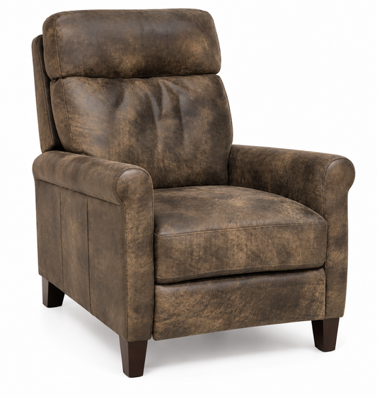 HLHF Bonanza Dark Brown Electric Motion Recliner - Floor Model Accent Chairs, Living, Sale Furniture Store Burlington Ontario Near Me