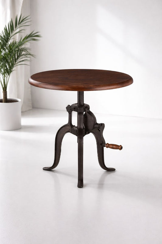 HLHF Industrial Loft 24" Side Table - FLOOR MODEL Living, Occasional, Sale, Side Table Furniture Store Burlington Ontario Near Me