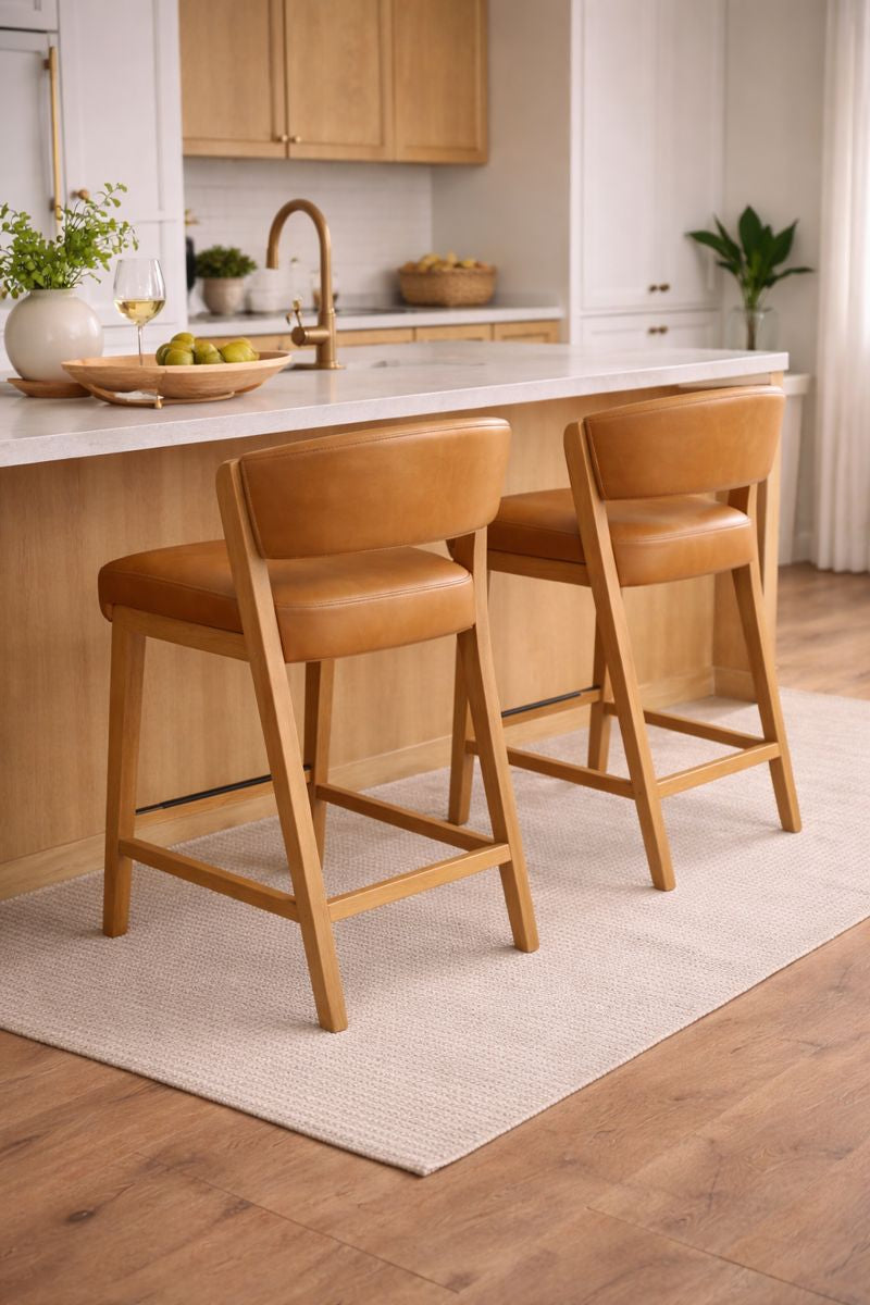 HLHF 2128 Stool - Tan Stools, Stools & Bars Furniture Store Burlington Ontario Near Me