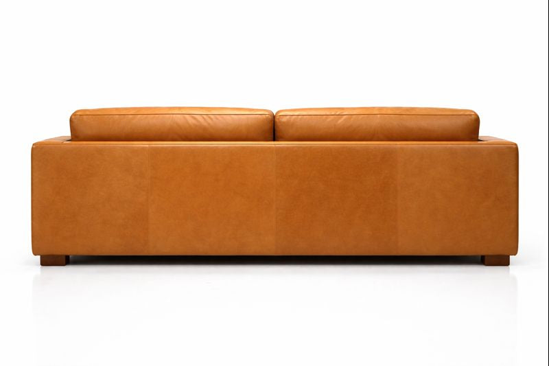 HLHF Saddle Tan Leather Sofa Living, New Arrivals Furniture Store Burlington Ontario Near Me
