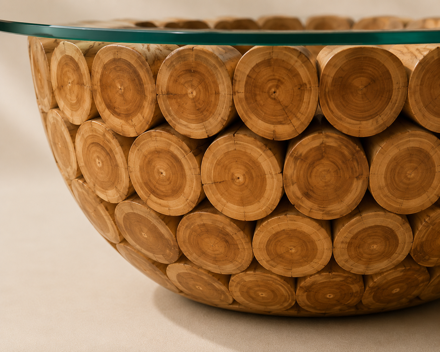HLHF Teak Segment Coffee Table Coffee Table, Living, New Arrivals, Occasional Furniture Store Burlington Ontario Near Me