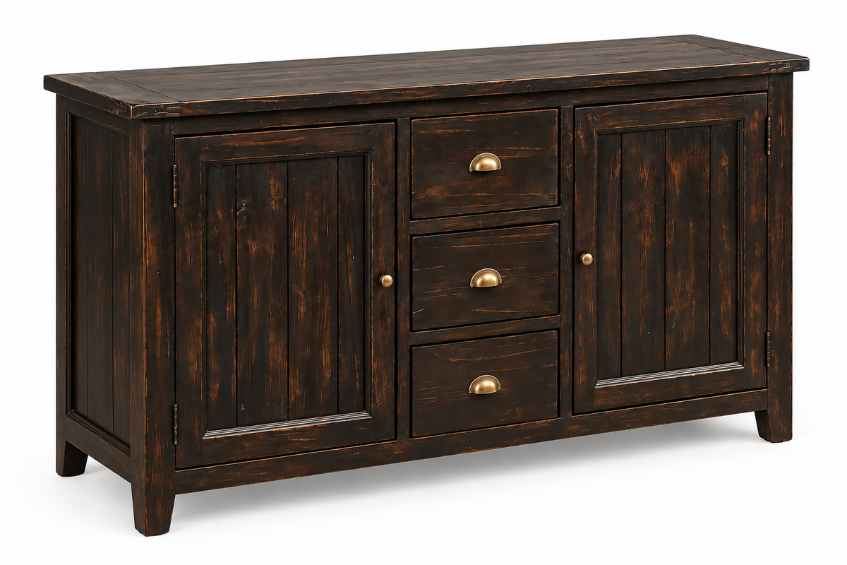 HLHF Espresso Sideboard Dining, Sale Furniture Store Burlington Ontario Near Me