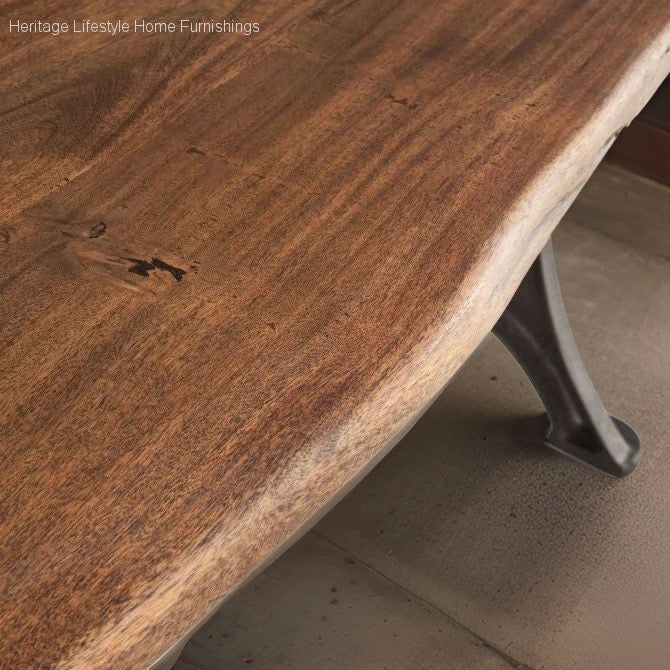 HLHF Organic Forge Gathering Table Dining Furniture Store Burlington Ontario Near Me