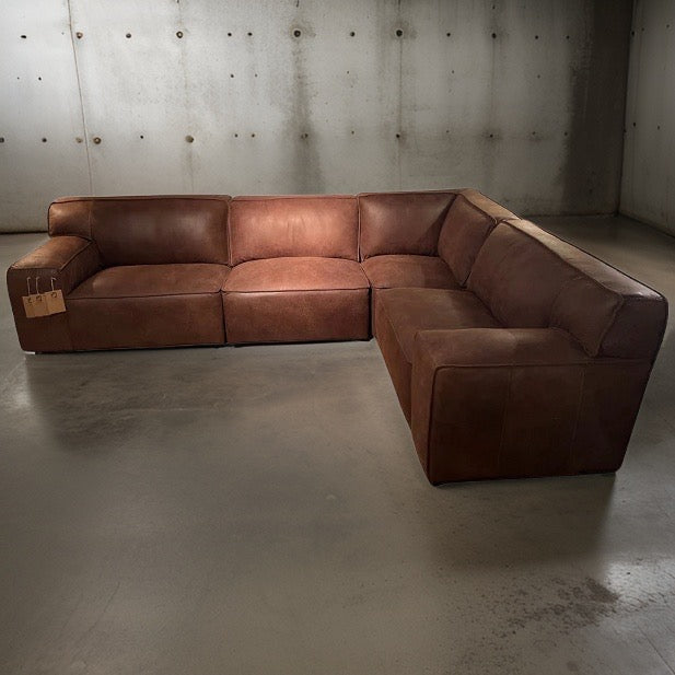 Leather sectionals on sale near deals me