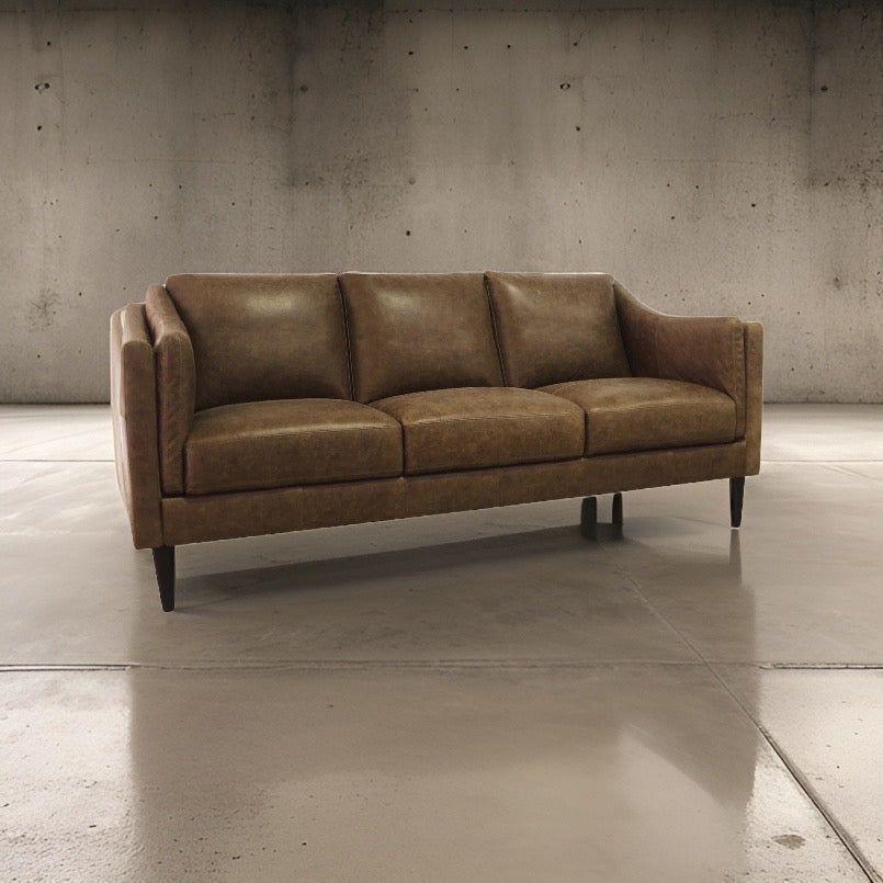 HLHF Ava Leather Sofa Living Furniture Store Burlington Ontario Near Me