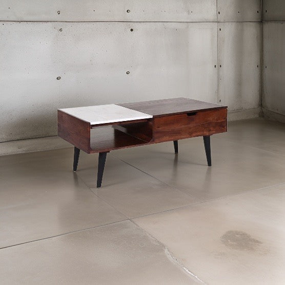 HLHF Carter 69 Marble Lift Top Coffee Table Occasional Furniture Store Burlington Ontario Near Me