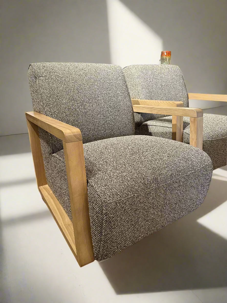 HLHF Turner Fabric Swivel Chair - (A997) Accent Chairs, Living Furniture Store Burlington Ontario Near Me