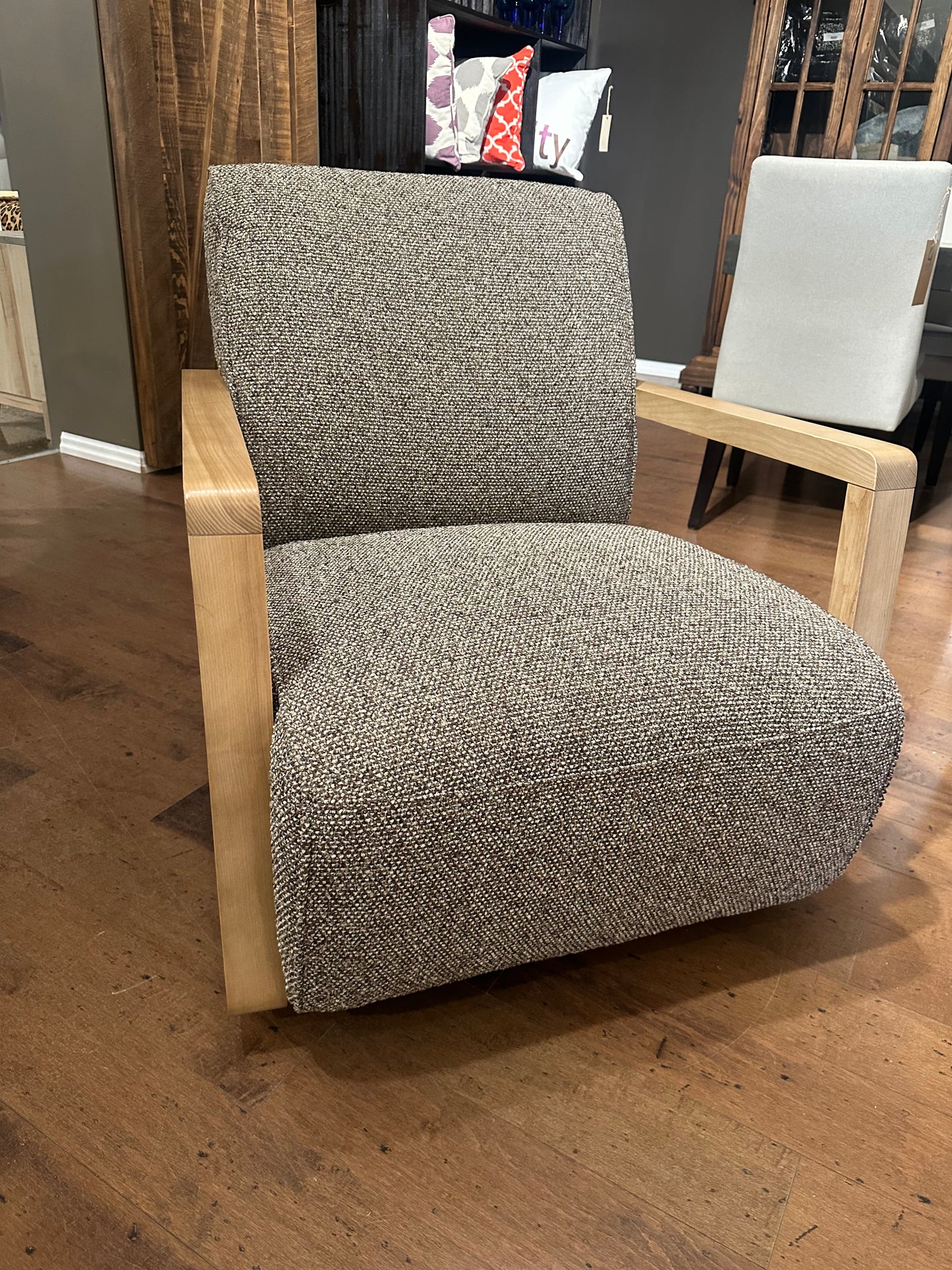 HLHF Turner Fabric Swivel Chair - (A997) Accent Chairs, Living Furniture Store Burlington Ontario Near Me