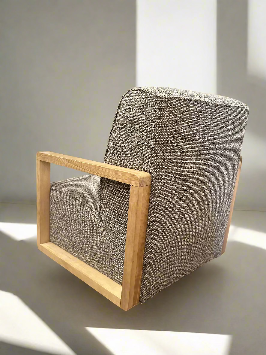HLHF Turner Fabric Swivel Chair - (A997) Accent Chairs, Living Furniture Store Burlington Ontario Near Me