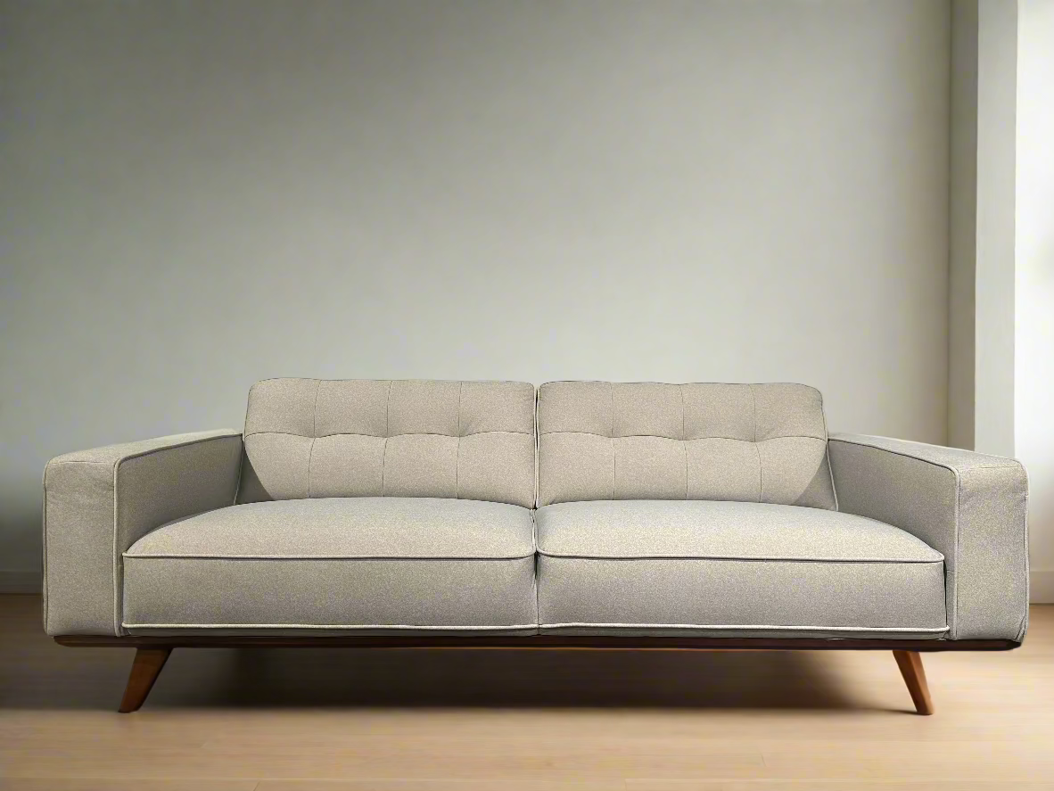 HLHF Tufted Vesper Sand Sofa - (5606) Living Furniture Store Burlington Ontario Near Me