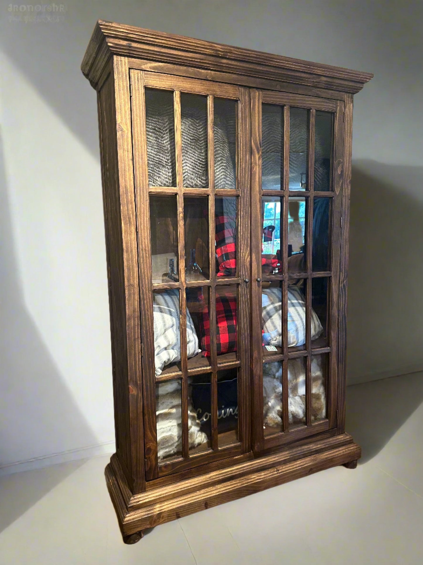 HLHF Baker Large Rustic Bookcase Occasional, Office Furniture Store Burlington Ontario Near Me