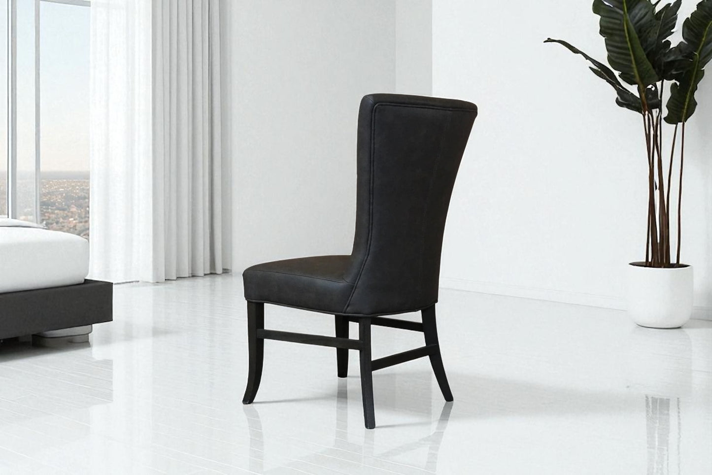 HLHF 555 Coated Fabric Dining Chair - Brown Dining Furniture Store Burlington Ontario Near Me