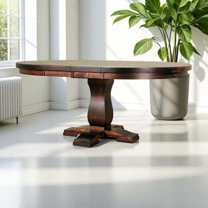HLHF Tuscan Round Dining Table Dining Furniture Store Burlington Ontario Near Me