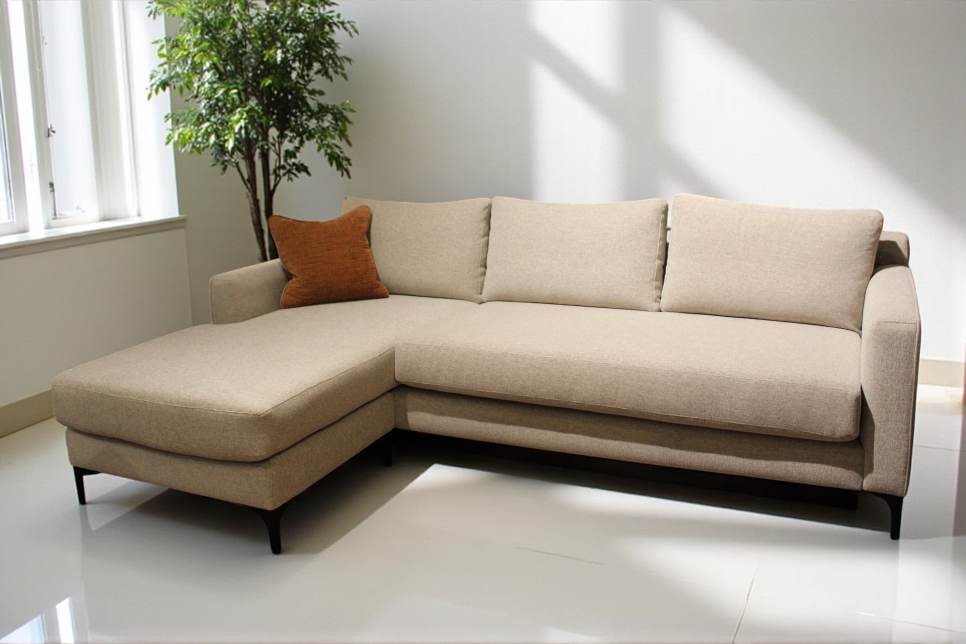 HLHF Dawson Fabric Sectional Living Furniture Store Burlington Ontario Near Me