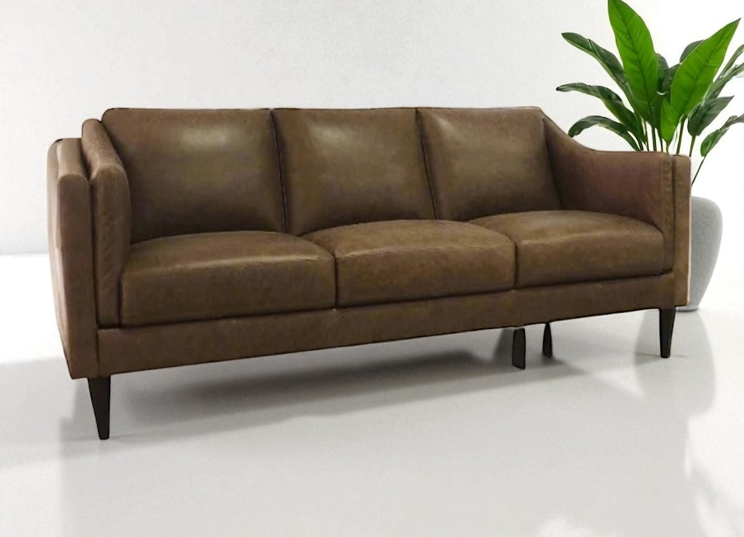 HLHF Ava Leather Sofa Living Furniture Store Burlington Ontario Near Me