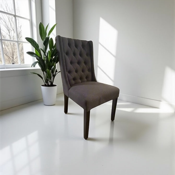 HLHF Lara Tufted Fabric Side Chair Dining Furniture Store Burlington Ontario Near Me