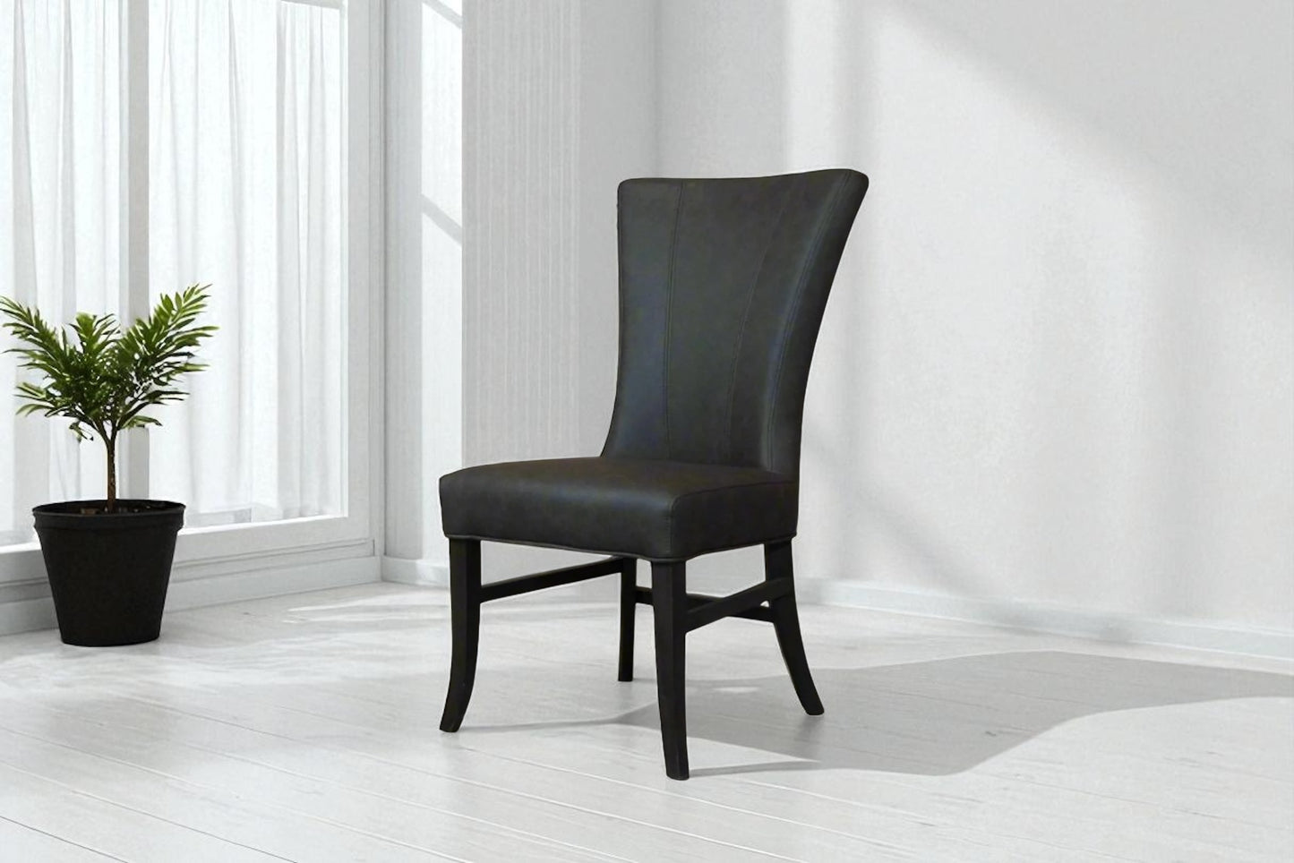 HLHF 555 Coated Fabric Dining Chair - Brown Dining Furniture Store Burlington Ontario Near Me