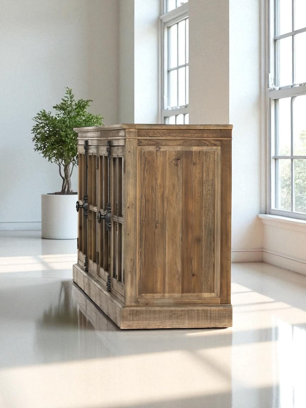 HLHF Monaco 3 Door Sideboard Sideboards & Buffets Furniture Store Burlington Ontario Near Me