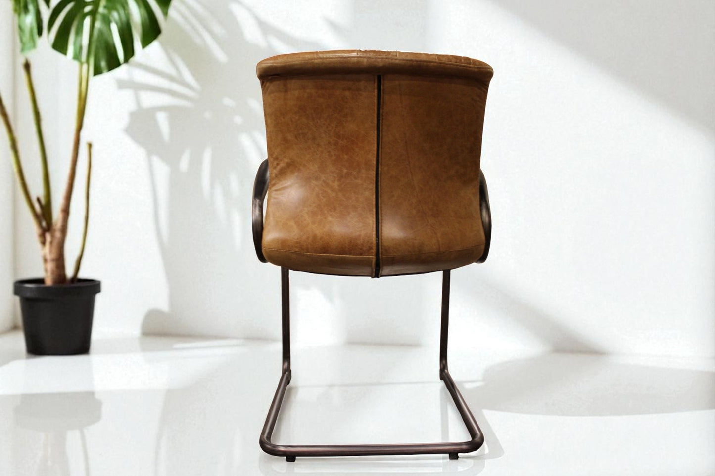 HLHF Ella Leather Arm Chair Accent Chairs, Dining Furniture Store Burlington Ontario Near Me