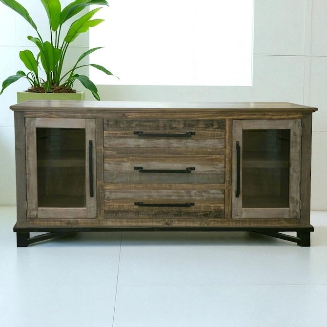 HLHF Loft Brown Buffet Sideboards & Buffets Furniture Store Burlington Ontario Near Me