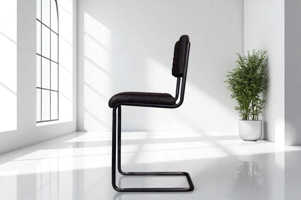 HLHF Dover Leather Stool Stools & Bars Furniture Store Burlington Ontario Near Me