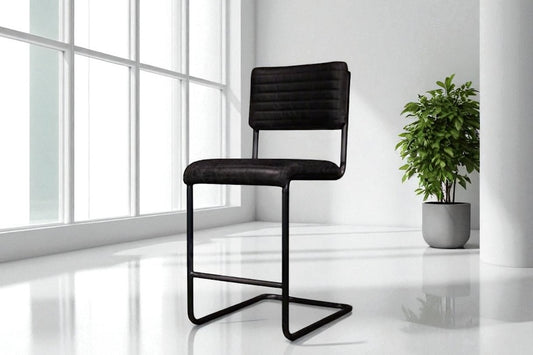 HLHF Dover Leather Stool Stools & Bars Furniture Store Burlington Ontario Near Me