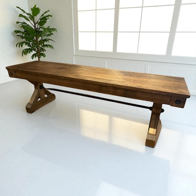 HLHF Rafters Dining Bench Dining Furniture Store Burlington Ontario Near Me