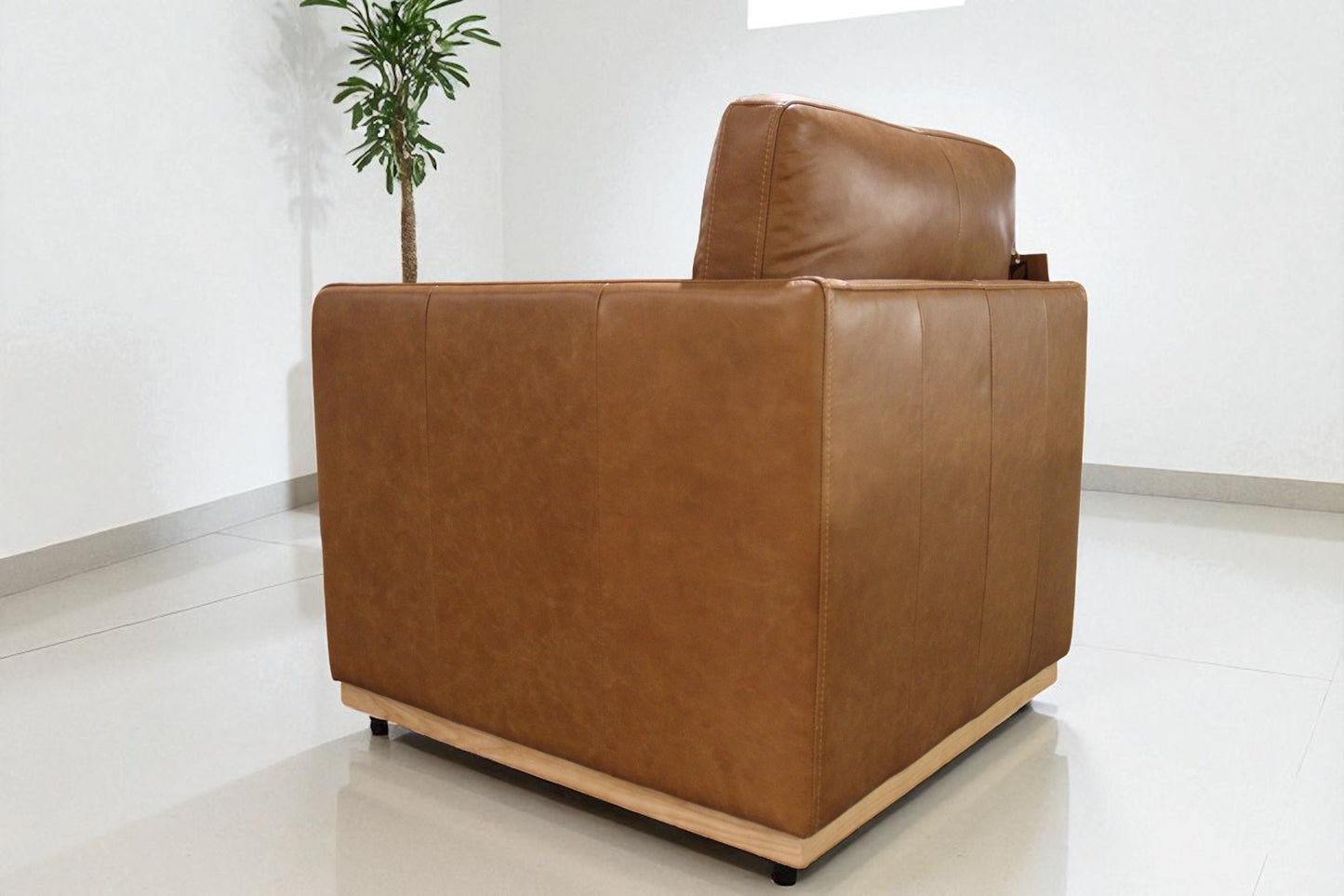 HLHF A1038 Club Swivel Accent Chair - Whiskey Tan Accent Chairs, Living Furniture Store Burlington Ontario Near Me