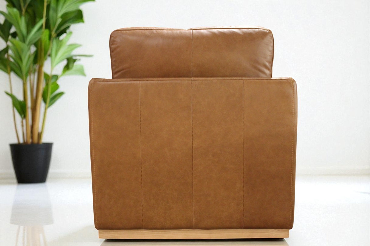 HLHF A1038 Club Swivel Accent Chair - Whiskey Tan Accent Chairs, Living Furniture Store Burlington Ontario Near Me