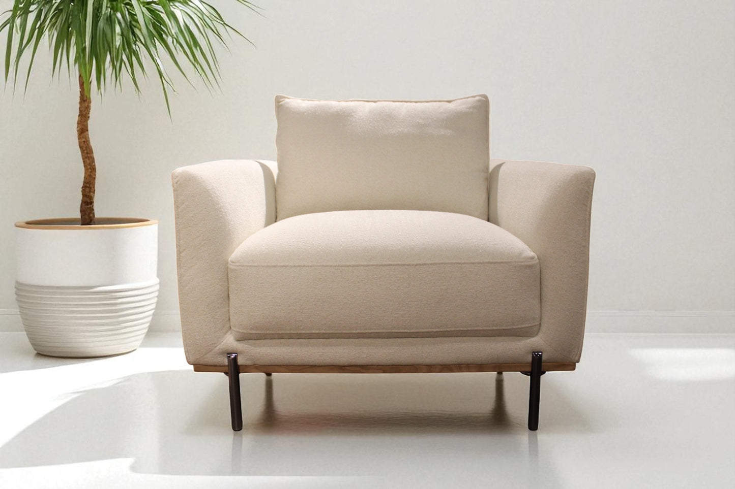 HLHF Mellow Ivory Accent Chair Accent Chairs, New Arrivals Furniture Store Burlington Ontario Near Me