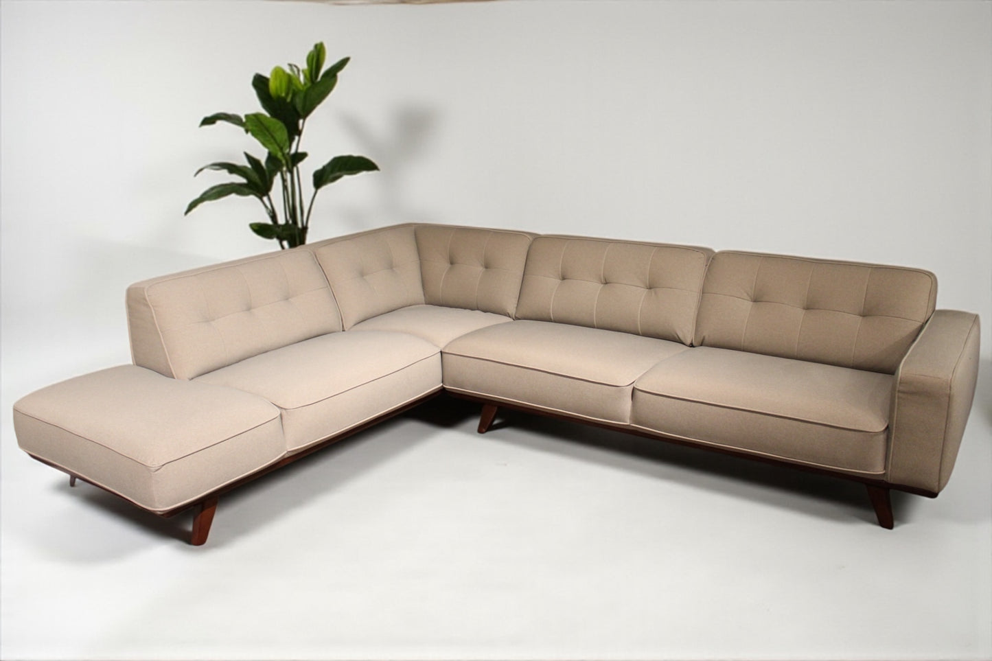 HLHF Vesper Sand Sectional Living Furniture Store Burlington Ontario Near Me