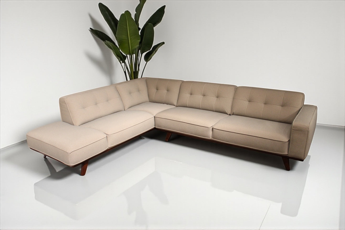 HLHF Vesper Sand Sectional Living Furniture Store Burlington Ontario Near Me