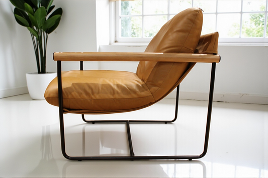 HLHF KFY2021 Launch Leather Accent Chair Accent Chairs Furniture Store Burlington Ontario Near Me