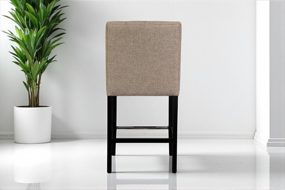 HLHF Lara Fabric Stool - Tan Stools & Bars Furniture Store Burlington Ontario Near Me