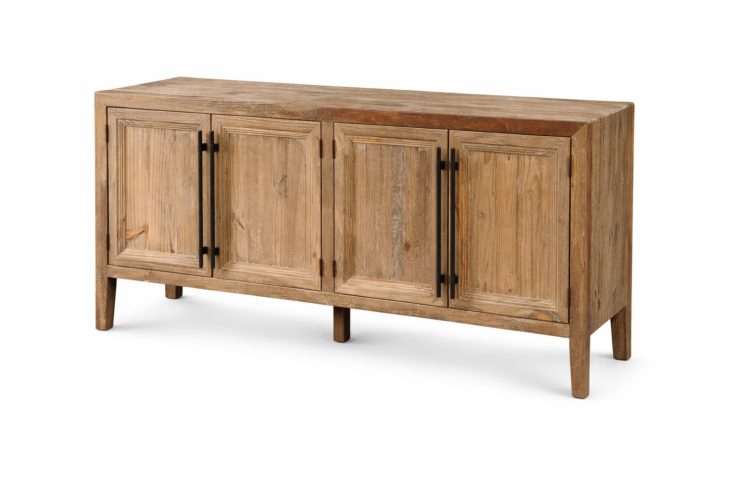 HLHF Colony 4 Door Console - Black & White Occasional, Sideboards & Buffets Furniture Store Burlington Ontario Near Me